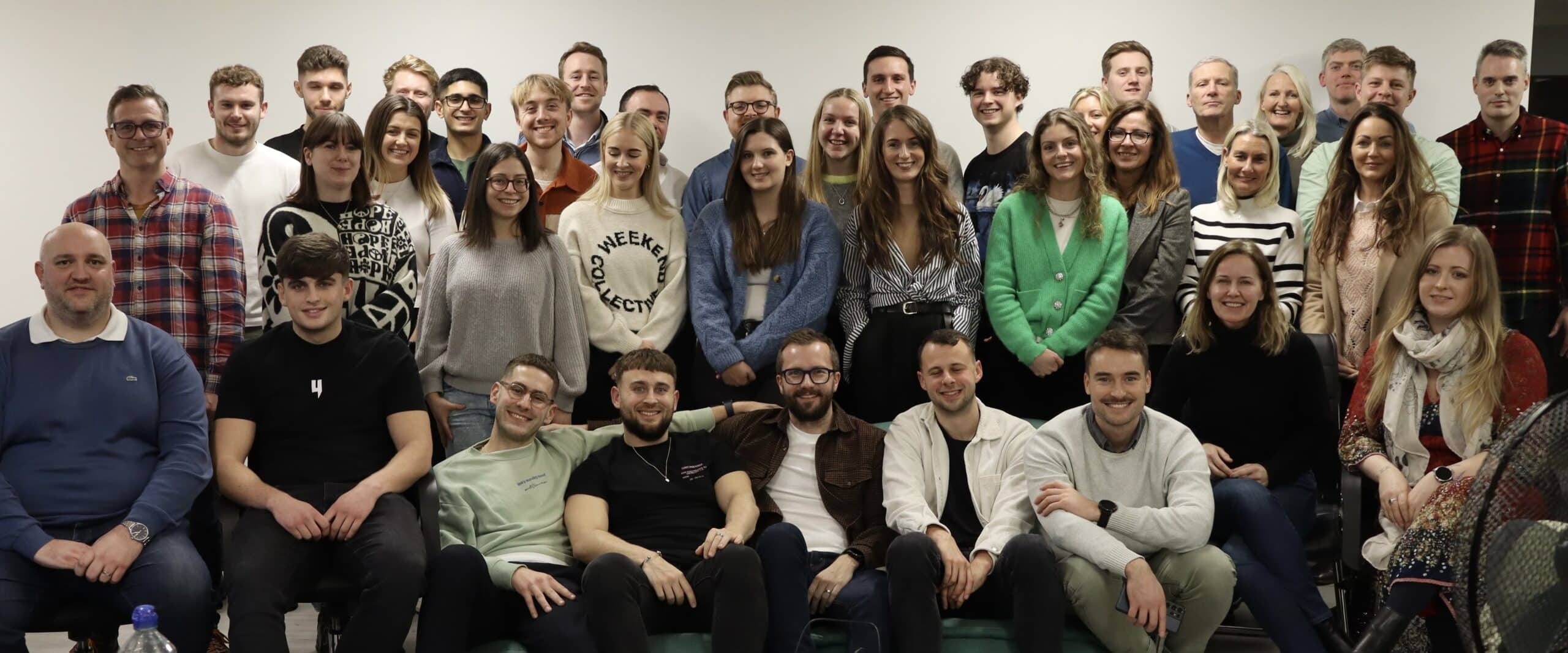 The Swoop team in the Liverpool office